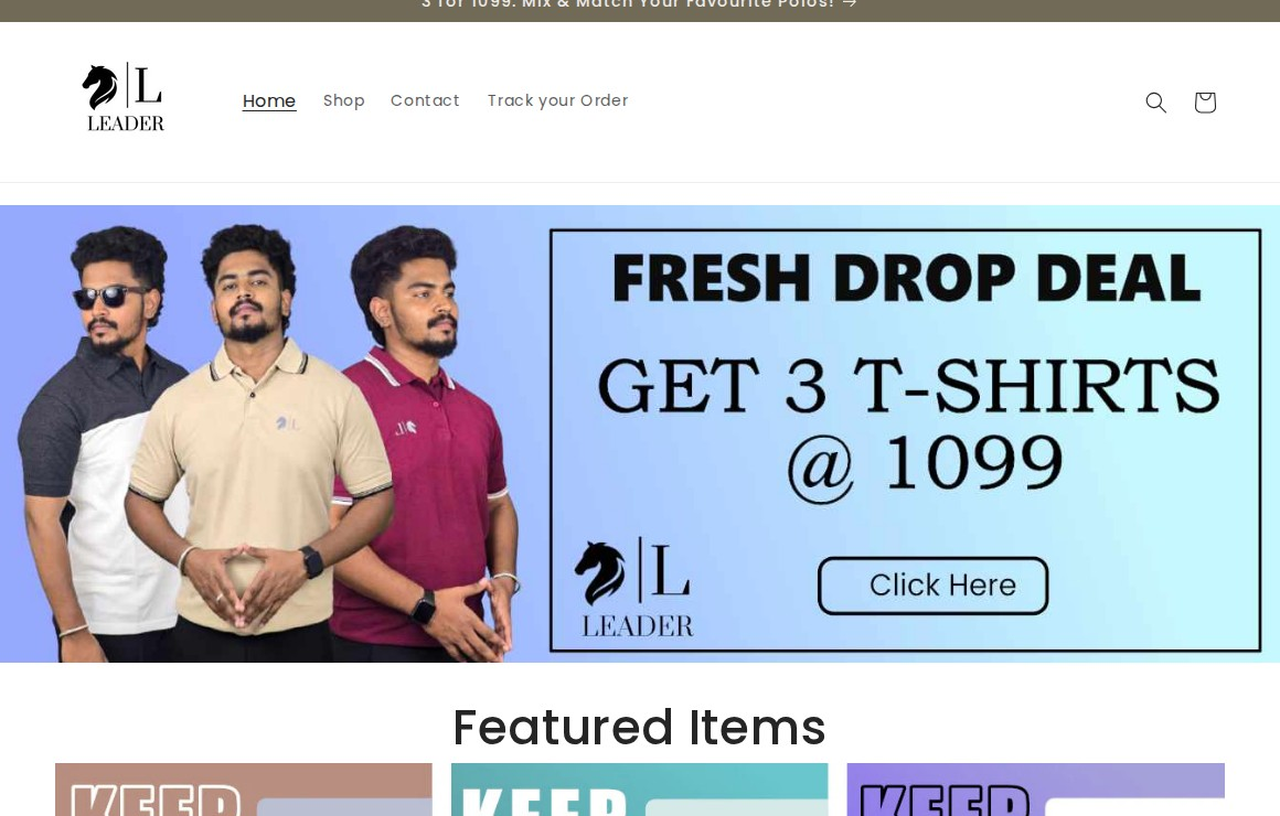 Shopify T-Shirt Store